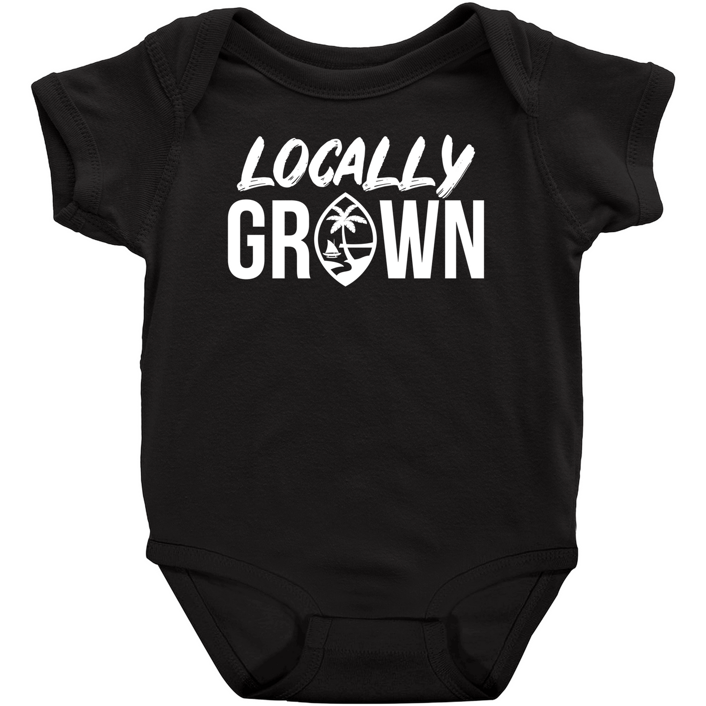 Locally Grown Guam Baby One Piece Bodysuit