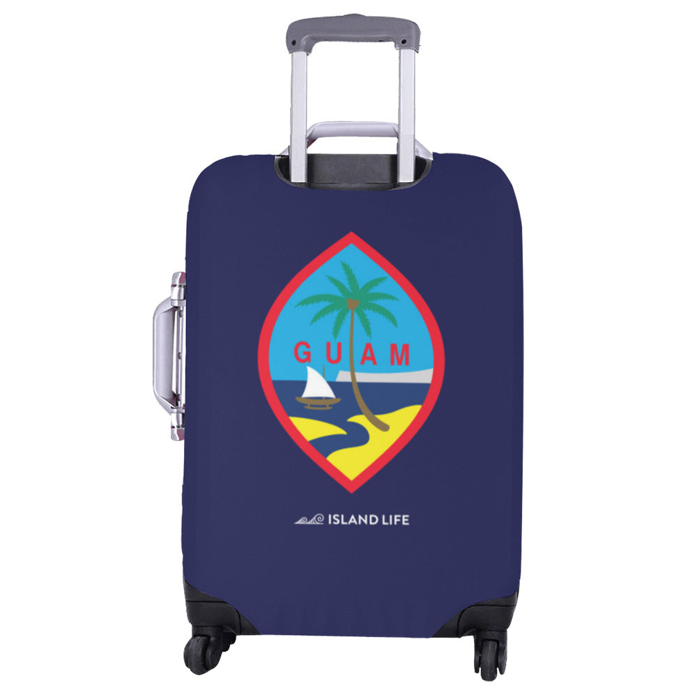 Guam Flag Luggage Cover