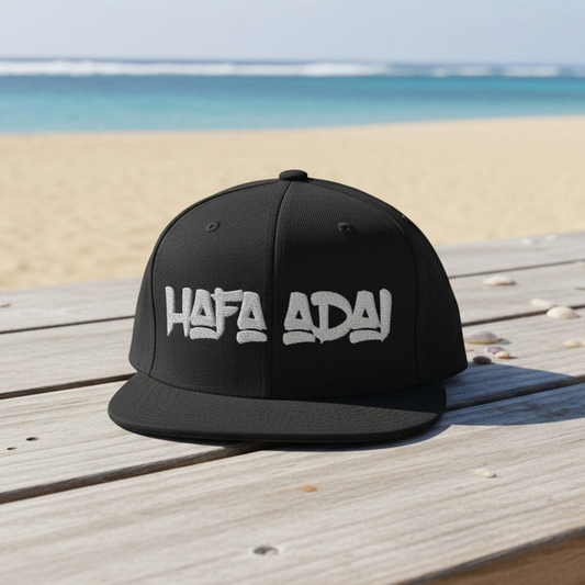 Hafa Adai Guam CNMI 3D Embroidery Snapback Hat
