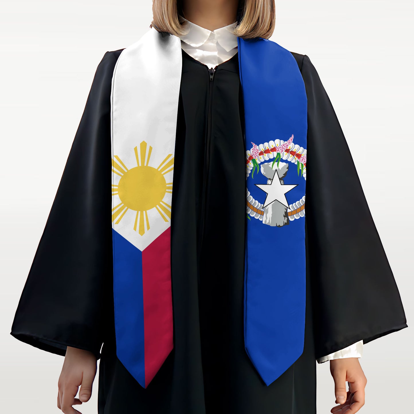 CNMI Philippines Graduation Stole Sash