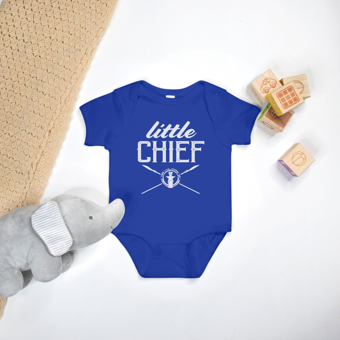 Little Chief CNMI Latte Stone Baby Bodysuit