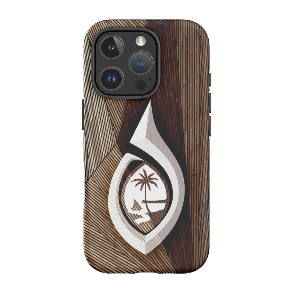 Guam Hook Chamorro Island Premium Glossy Tough Phone Case