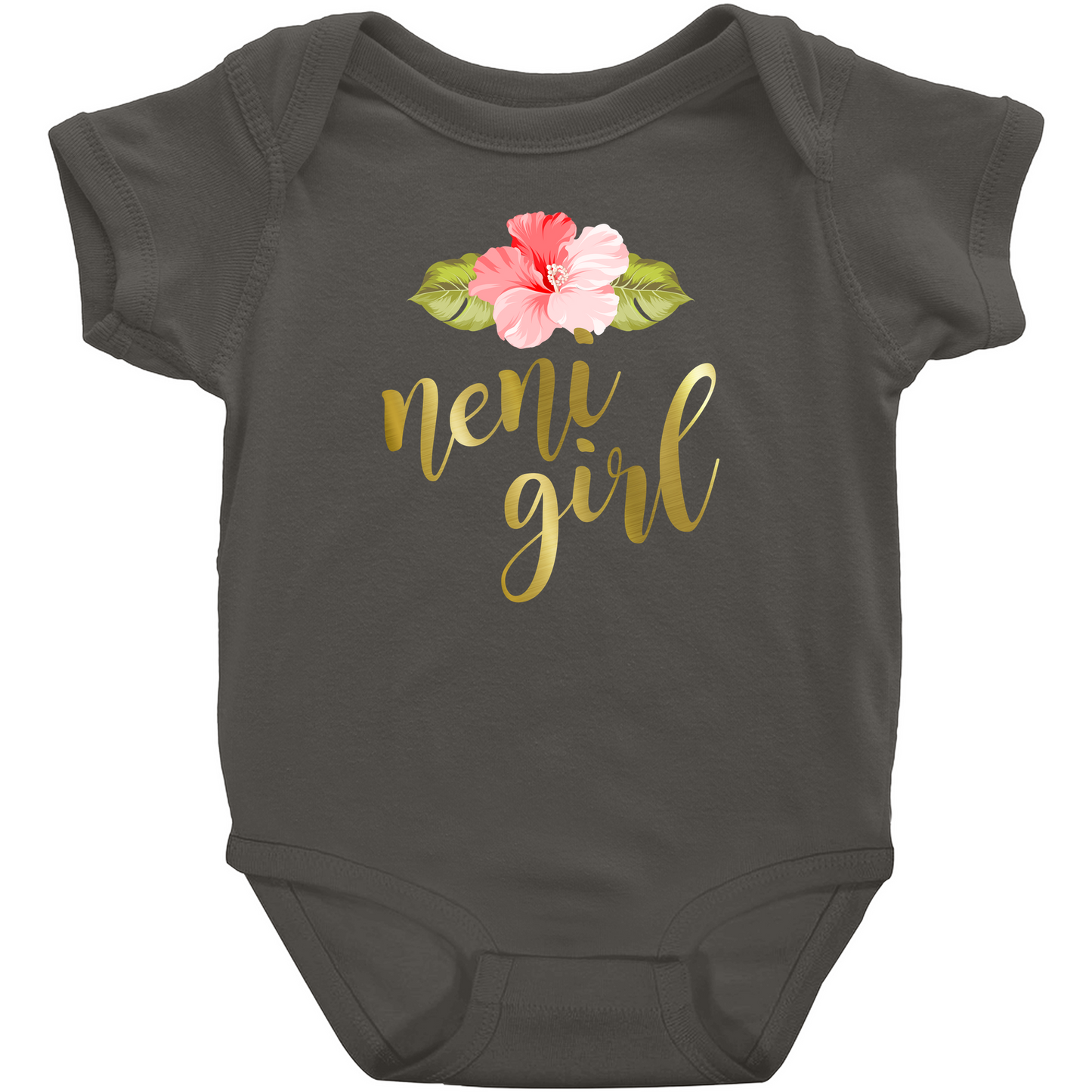 Neni Girl Hibiscus Chamorro Baby One Piece Bodysuit