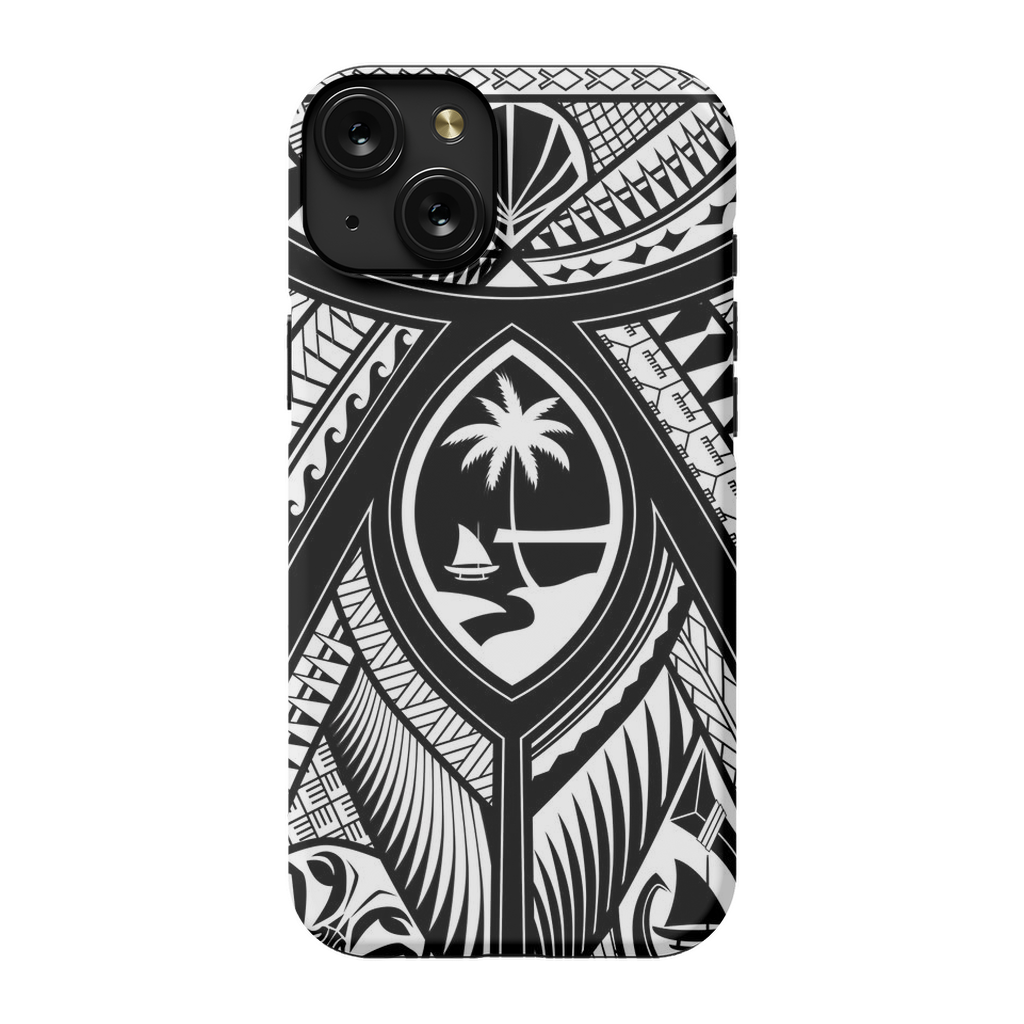 Guahan Tribal Premium Glossy Tough Phone Case