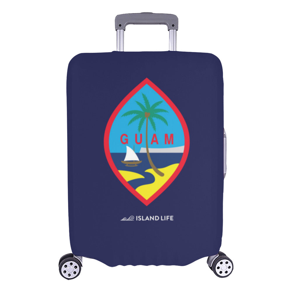 Guam Flag Luggage Cover