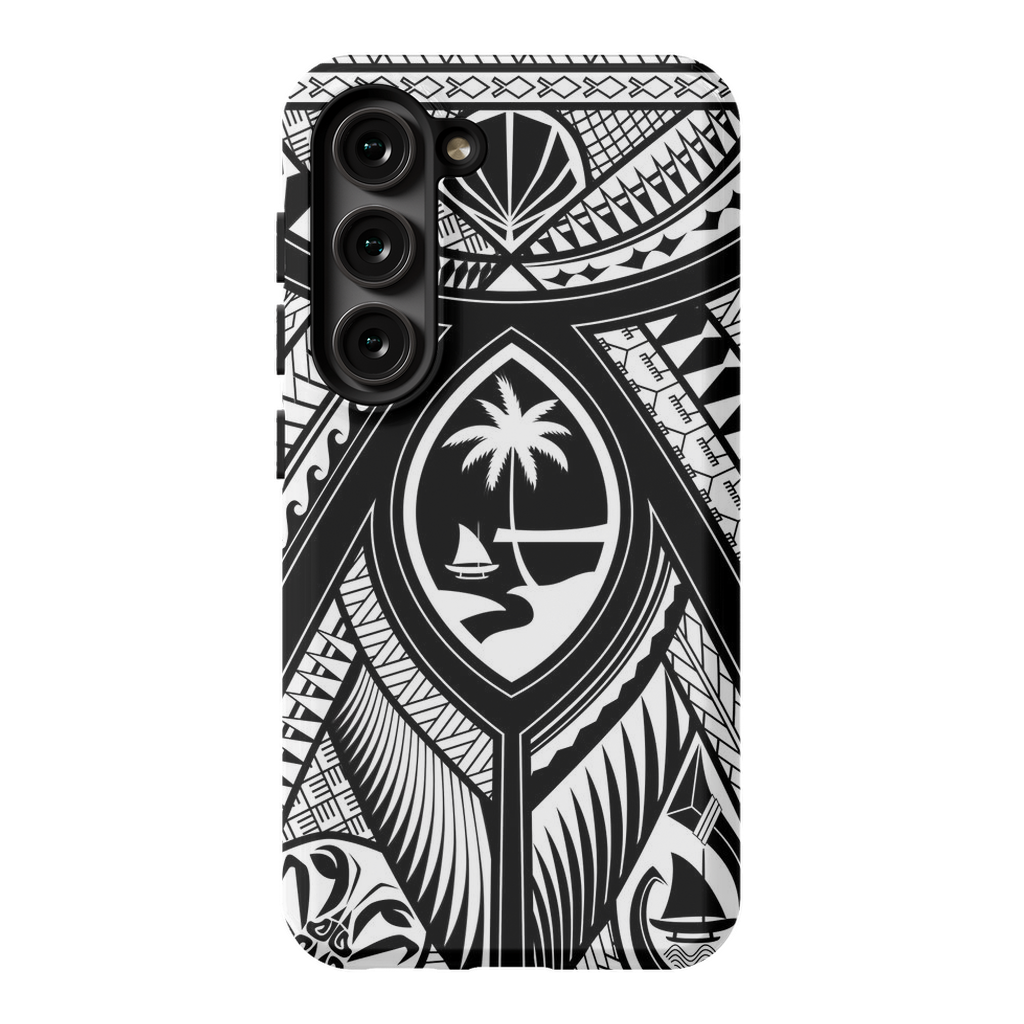 Guahan Tribal Premium Glossy Tough Phone Case