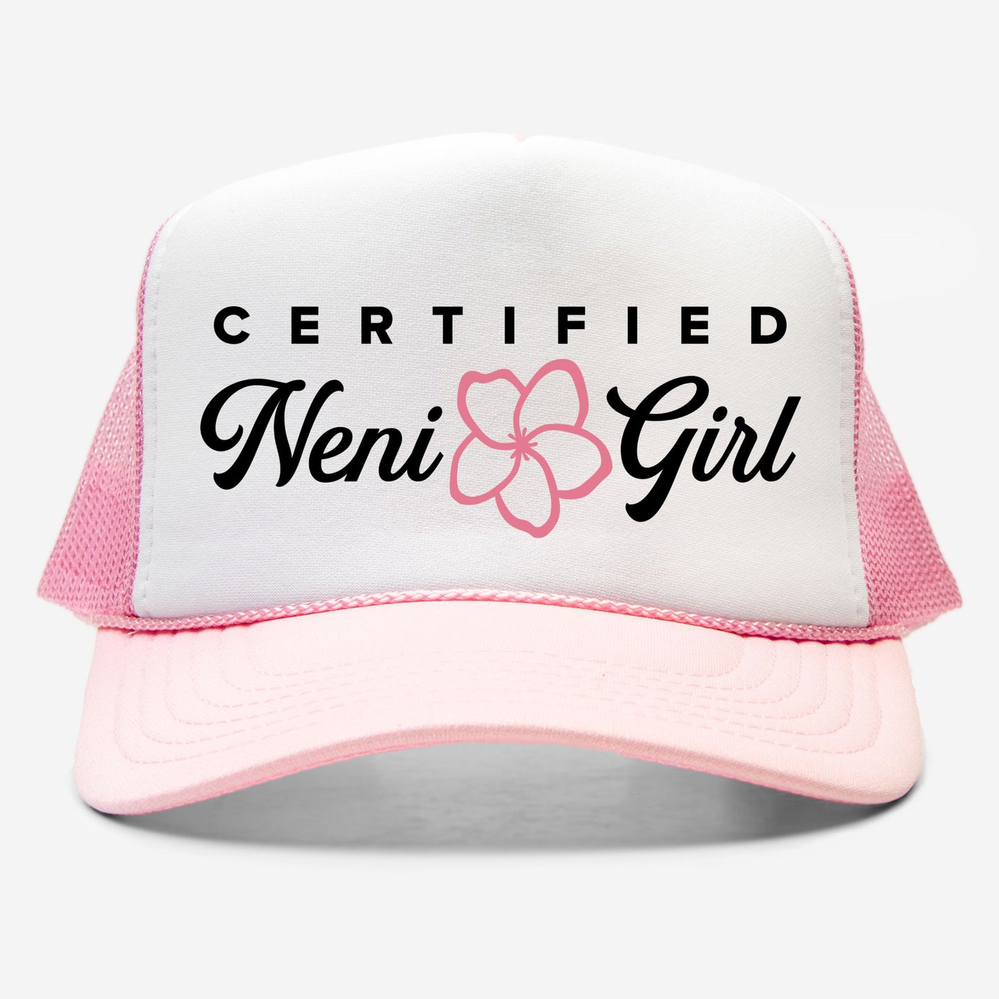 Certified Neni Girl Guam CNMI Foam Trucker Hat