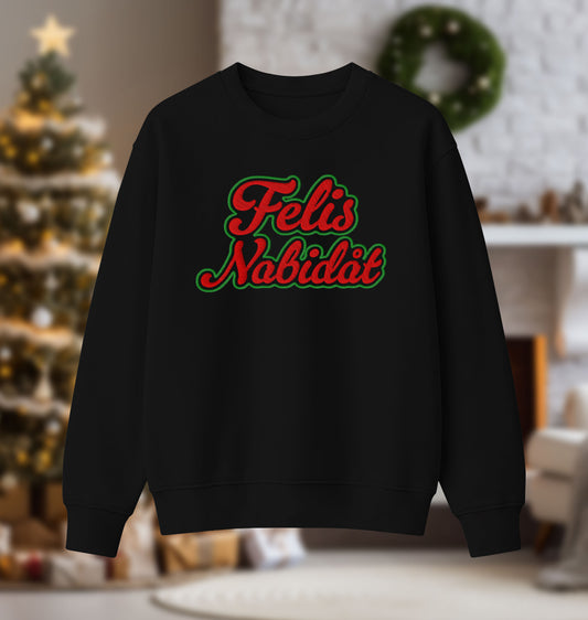 Felis Nabidat Guam CNMI 3D Puff Embroidered Lightweight Classic Unisex Sweatshirt