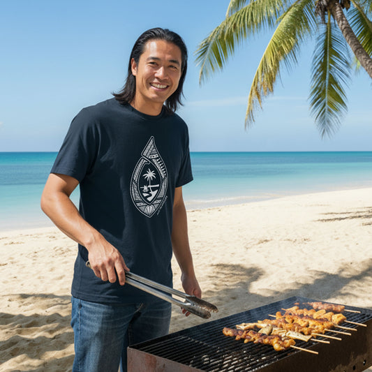 Guahan Tribal Hook Men's Premium T-Shirt