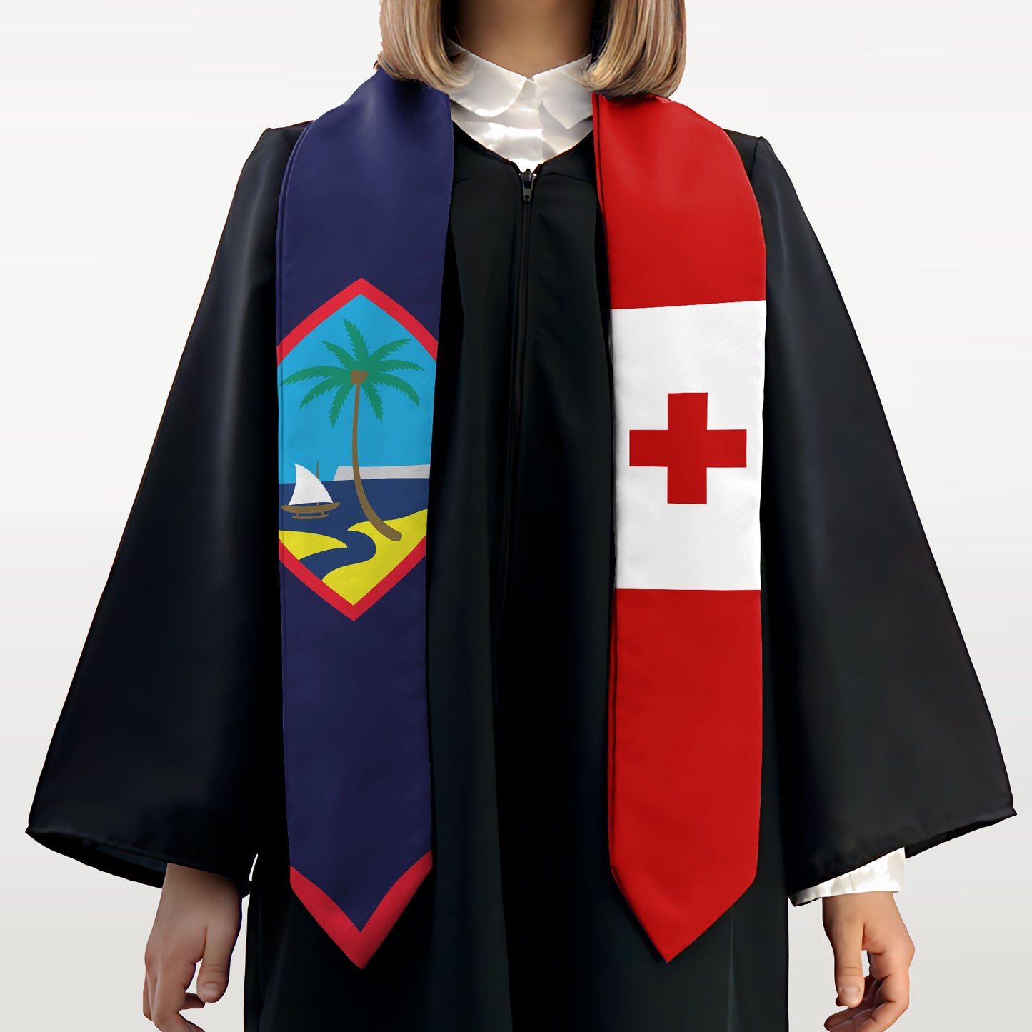 Guam Tonga Graduation Stole Sash