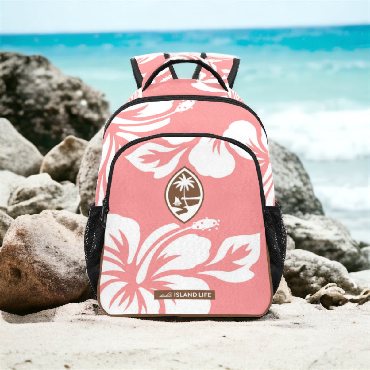 Guam Hibiscus Kalamai Multifunctional Backpack