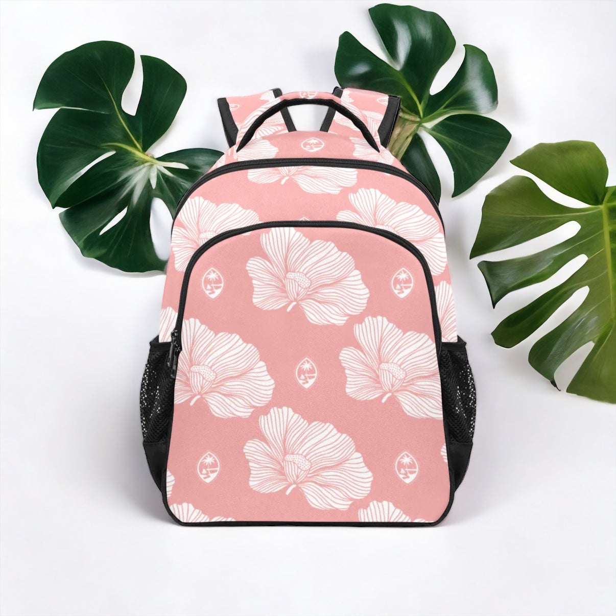 Guam Hibiscus Flora Multifunction Backpack