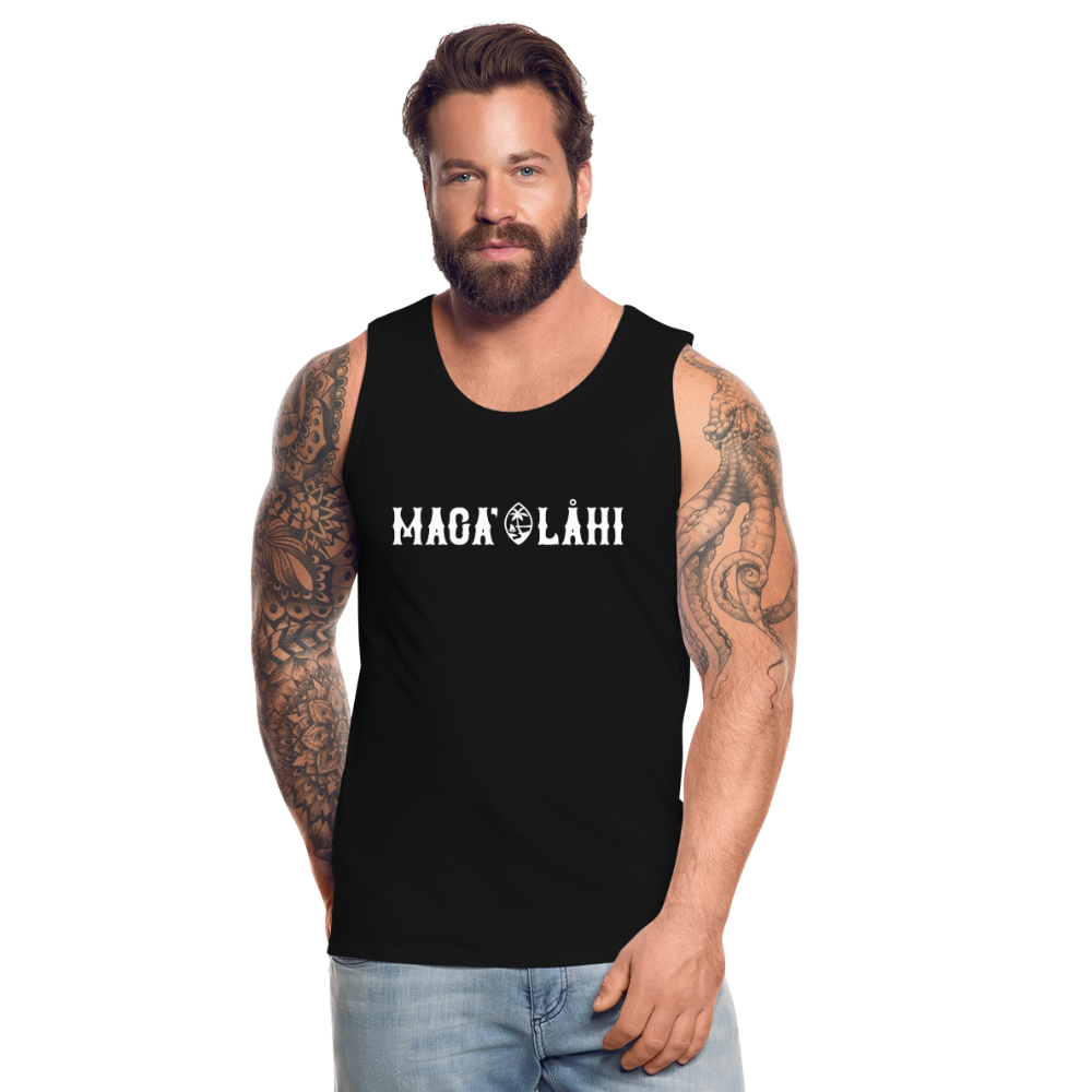 Maga' Lahi Guam Men’s Premium Tank - black