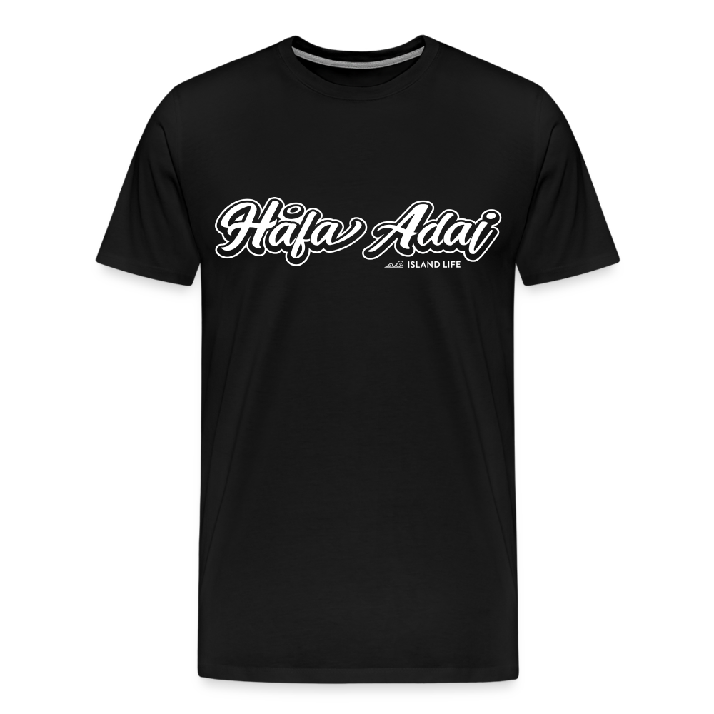 Hafa Adai Men's Premium T-Shirt - black