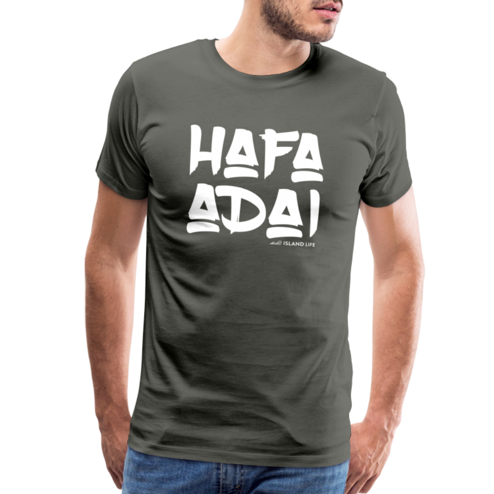 Hafa Adai Guam CNMI Men's Premium T-Shirt - asphalt gray