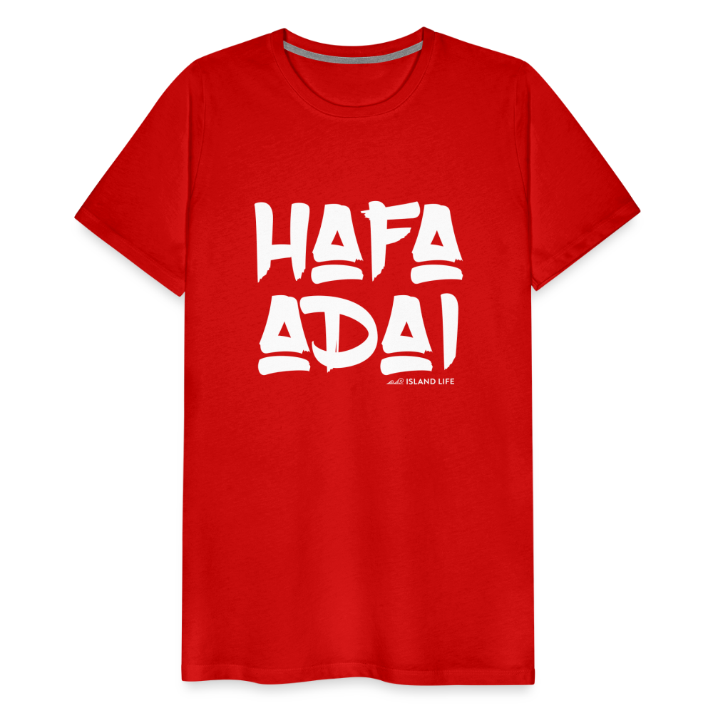 Hafa Adai Guam CNMI Men's Premium T-Shirt - red