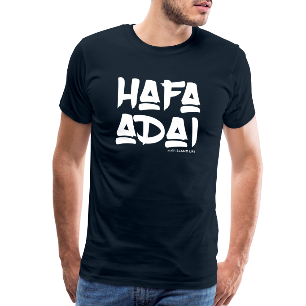 Hafa Adai Guam CNMI Men's Premium T-Shirt - deep navy