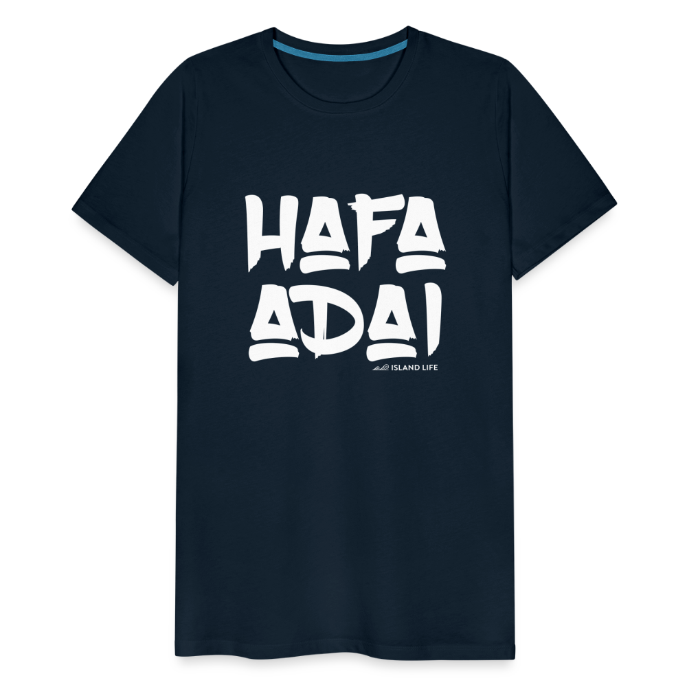 Hafa Adai Guam CNMI Men's Premium T-Shirt - deep navy