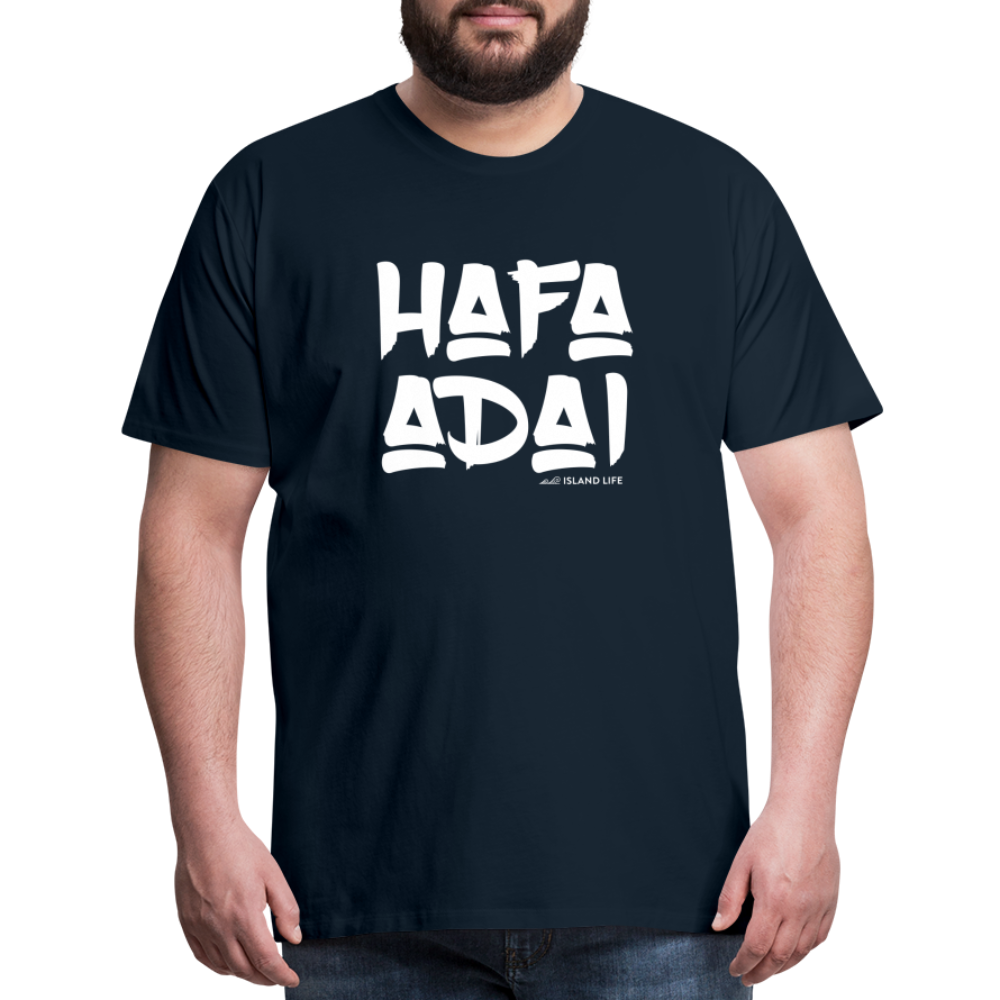 Hafa Adai Guam CNMI Men's Premium T-Shirt - deep navy