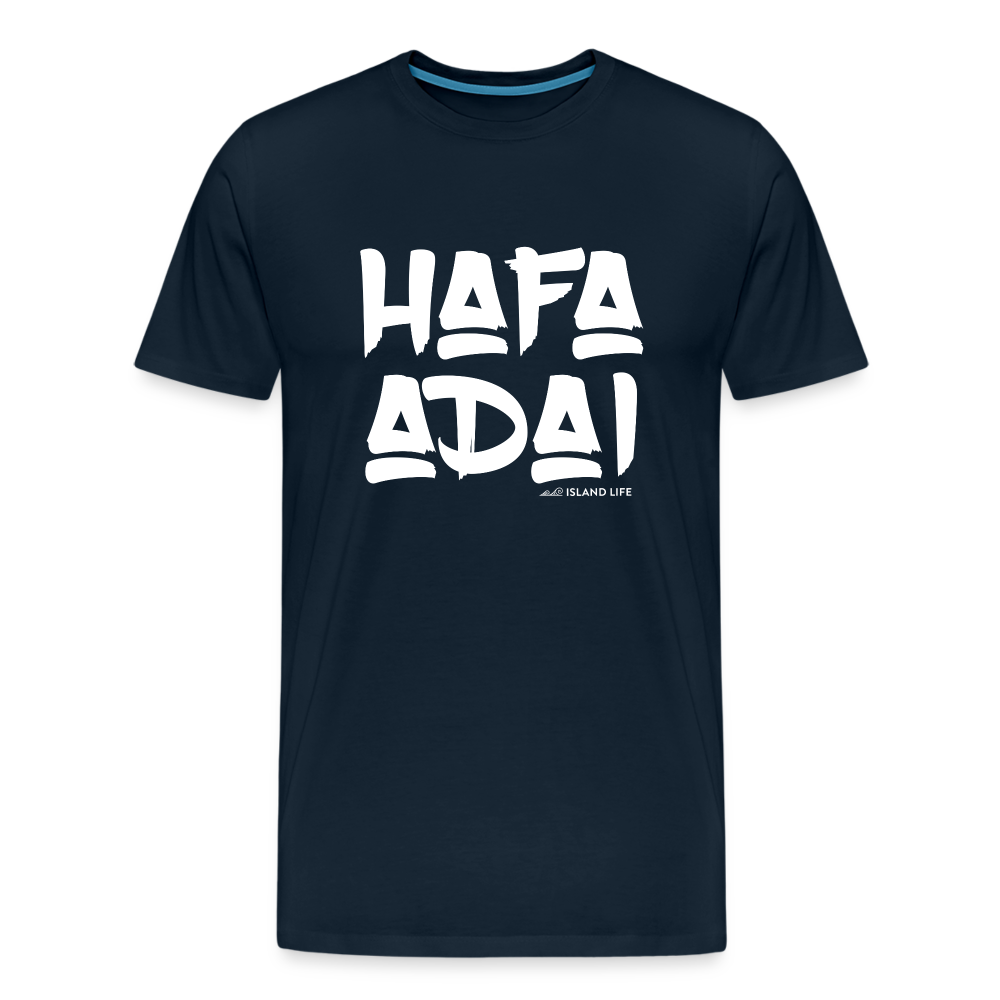 Hafa Adai Guam CNMI Men's Premium T-Shirt - deep navy