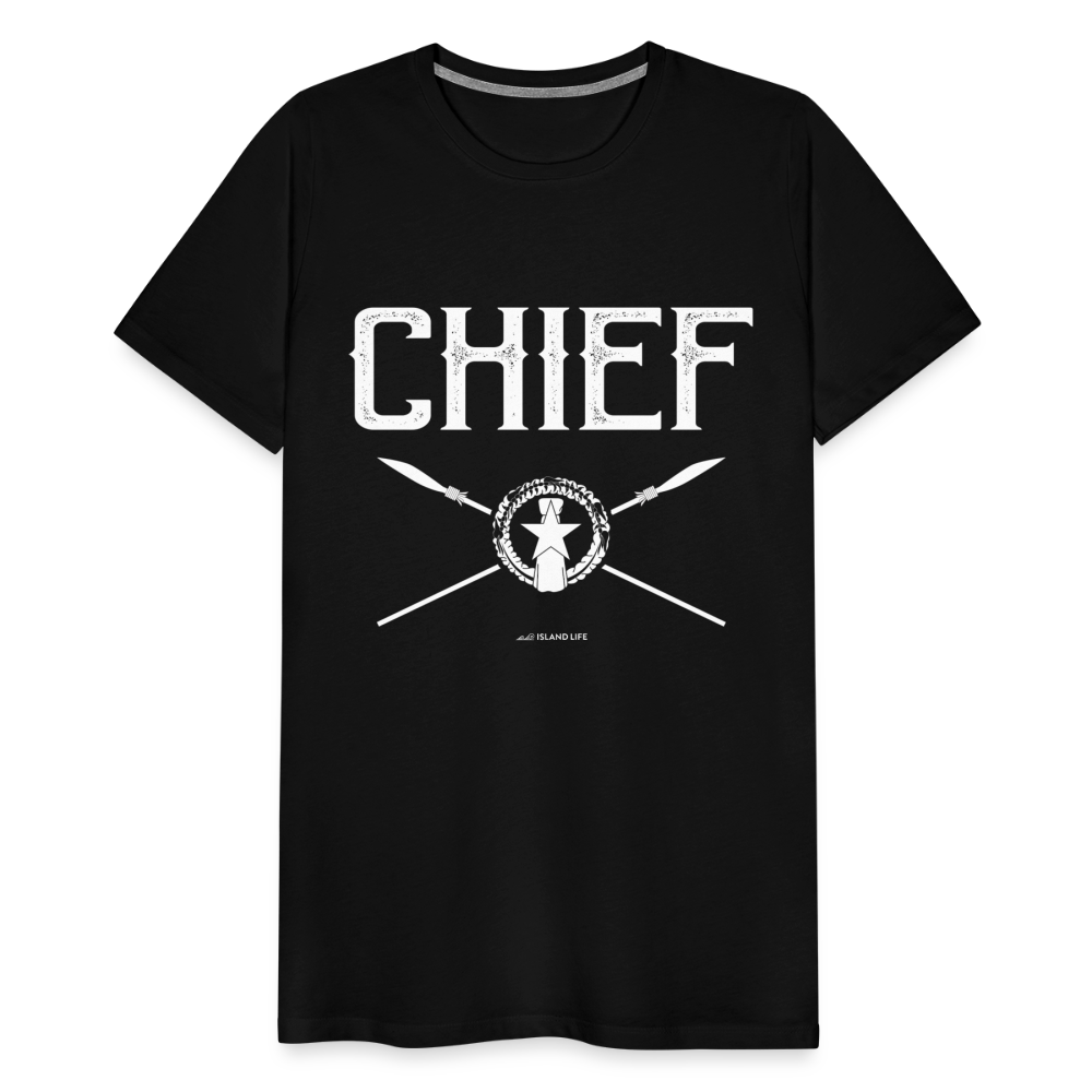 Chief Chamorro CNMI Saipan Men's Premium T-Shirt - black