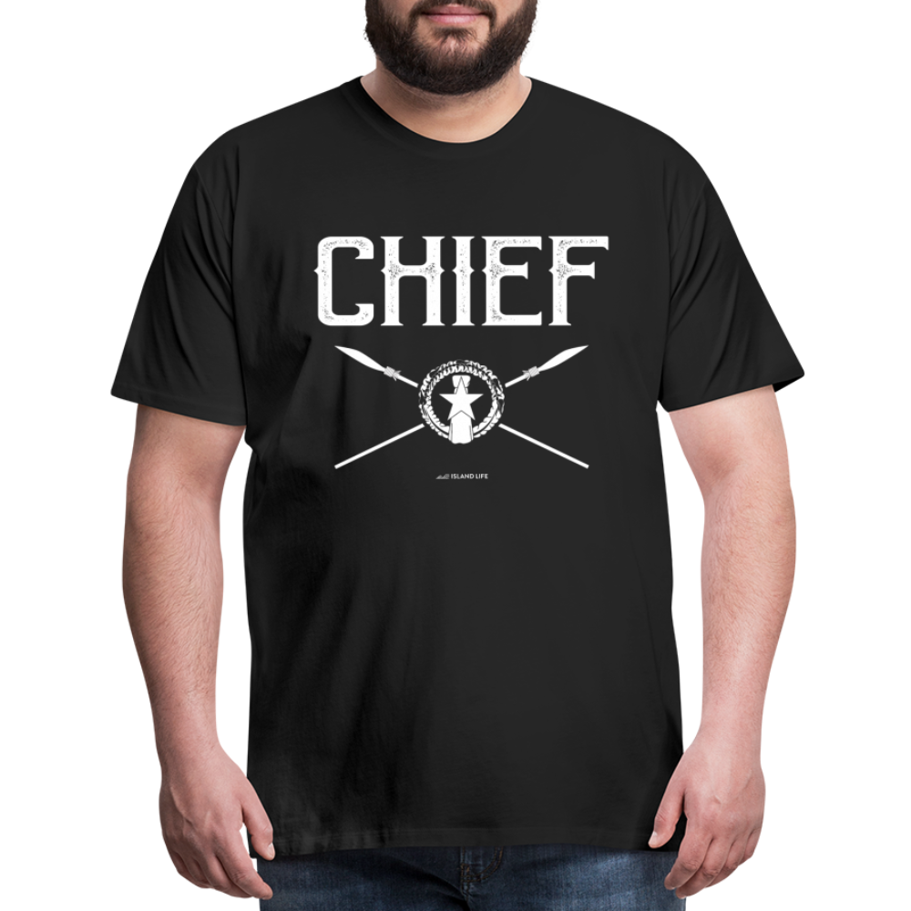 Chief Chamorro CNMI Saipan Men's Premium T-Shirt - black