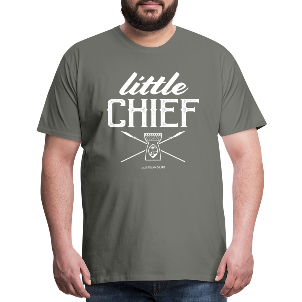 Little Chief Chamorro Guam Men's Premium T-Shirt - asphalt gray