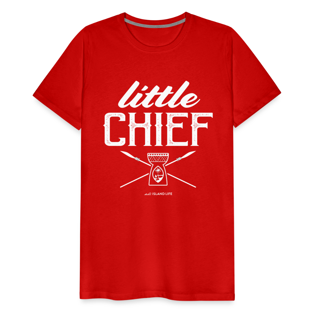 Little Chief Chamorro Guam Men's Premium T-Shirt - red