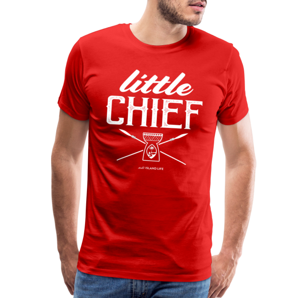 Little Chief Chamorro Guam Men's Premium T-Shirt - red