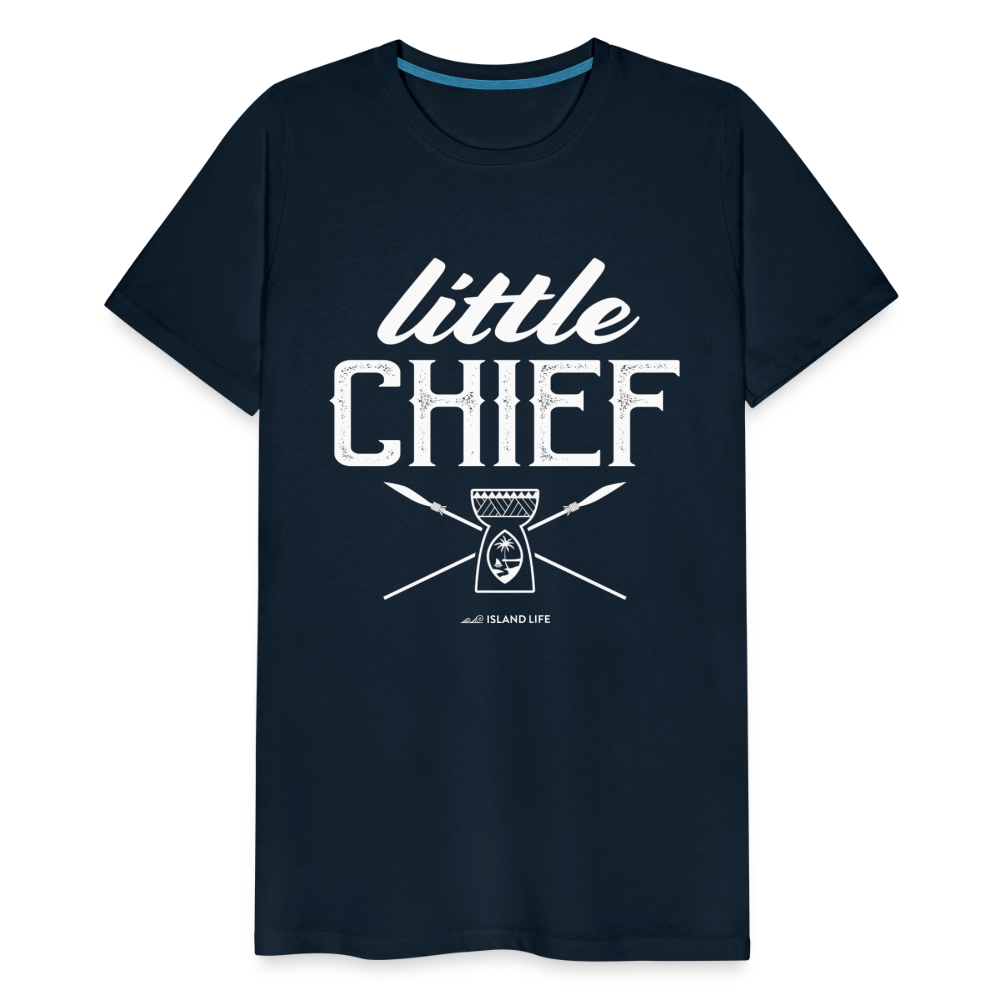 Little Chief Chamorro Guam Men's Premium T-Shirt - deep navy