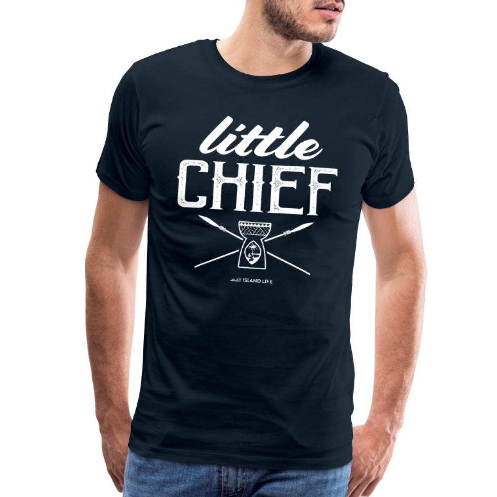 Little Chief Chamorro Guam Men's Premium T-Shirt - deep navy