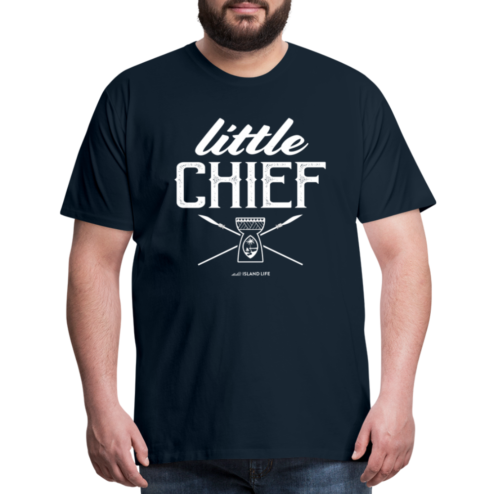 Little Chief Chamorro Guam Men's Premium T-Shirt - deep navy