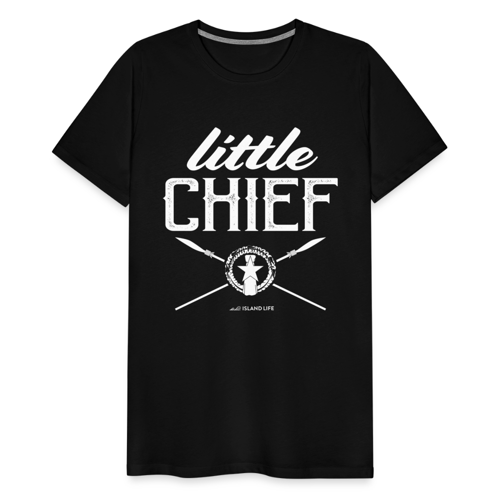 Little Chief Chamorro CNMI Men's Premium T-Shirt - black