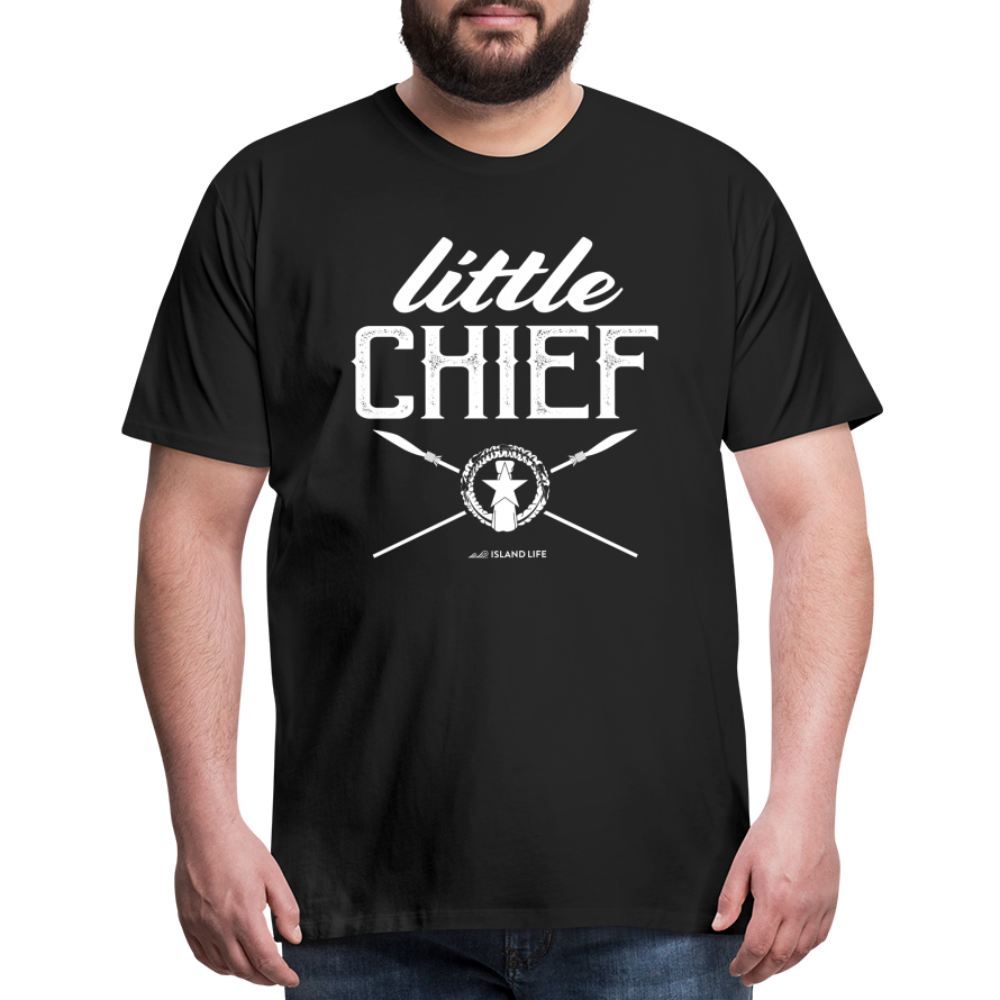 Little Chief Chamorro CNMI Men's Premium T-Shirt - black