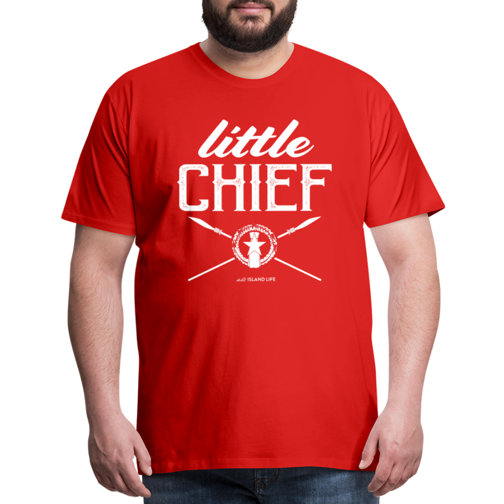 Little Chief Chamorro CNMI Men's Premium T-Shirt - red