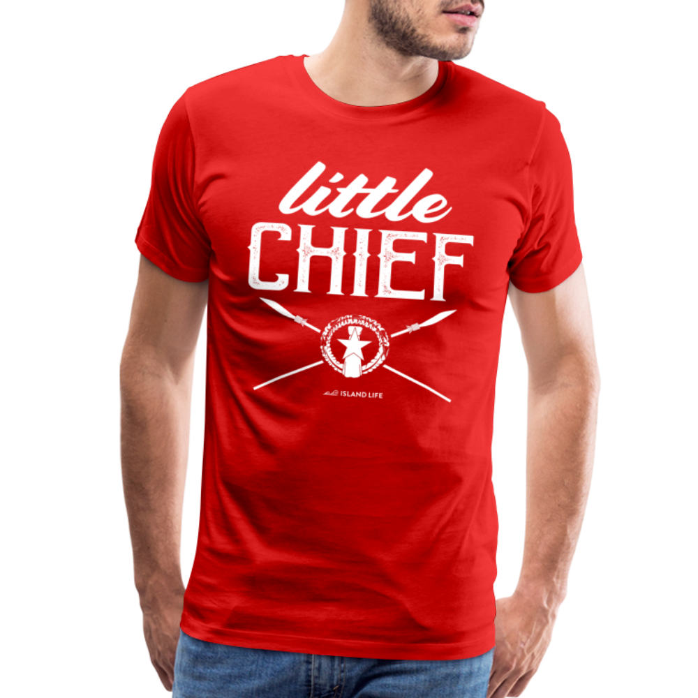 Little Chief Chamorro CNMI Men's Premium T-Shirt - red