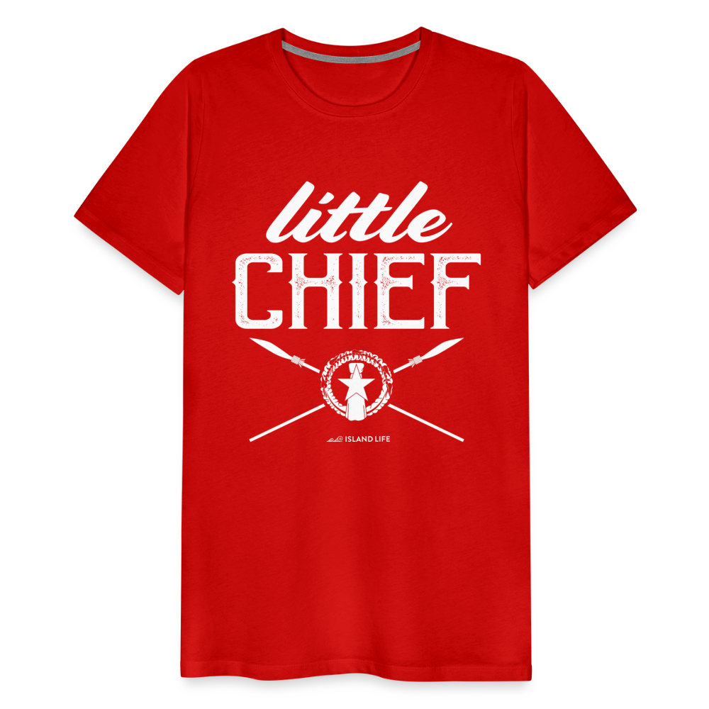 Little Chief Chamorro CNMI Men's Premium T-Shirt - red