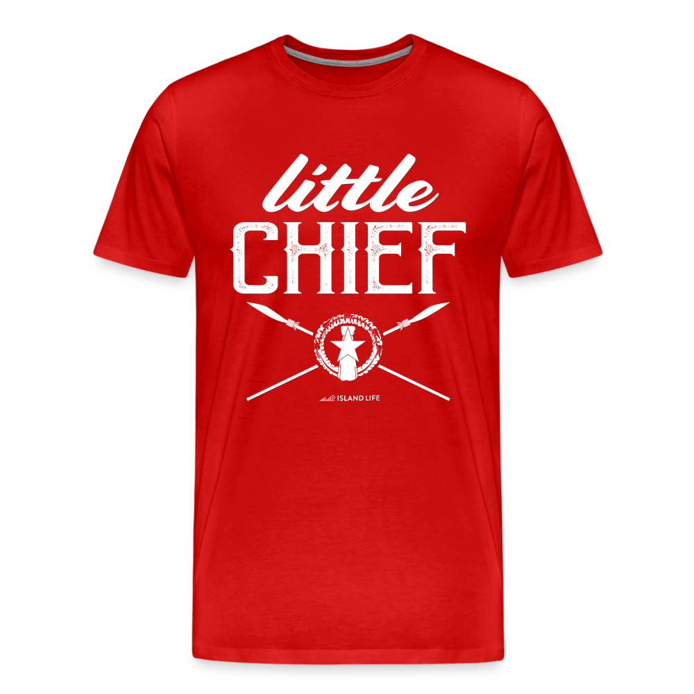 Little Chief Chamorro CNMI Men's Premium T-Shirt - red