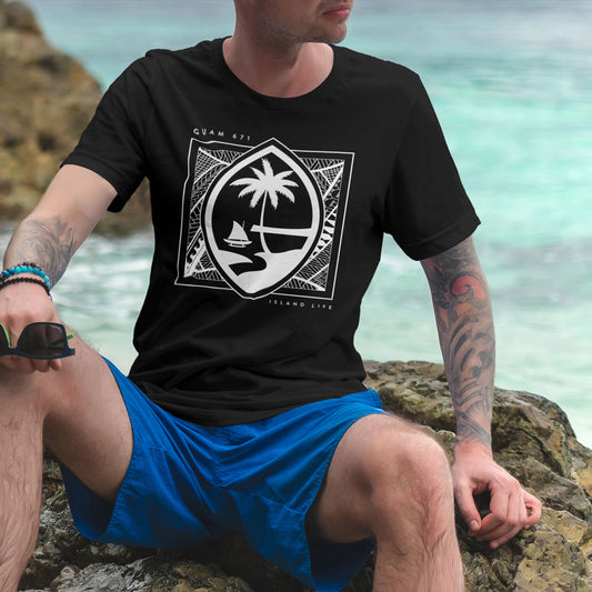 Guahan Tribal Seal Men's Premium T-Shirt