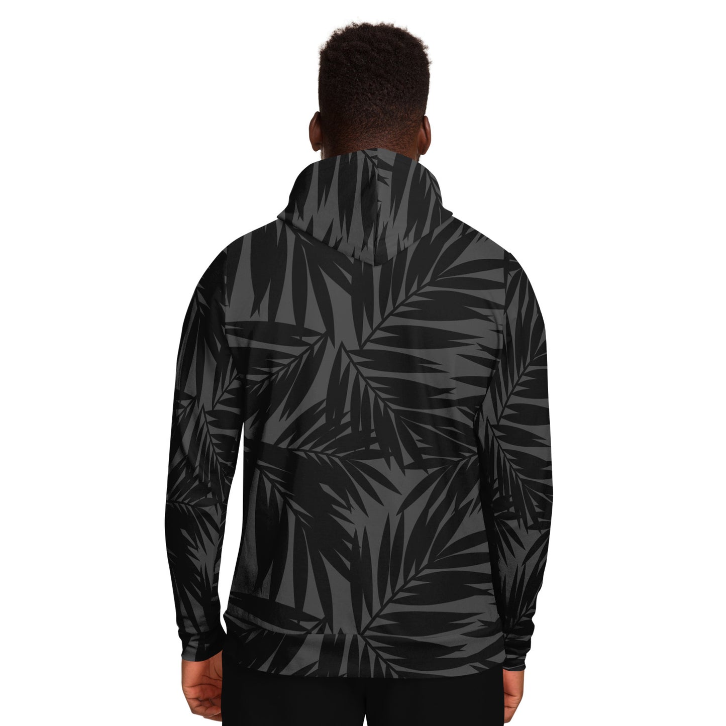 Guam Chief Coconut Leaves AOP Pullover Hoodie