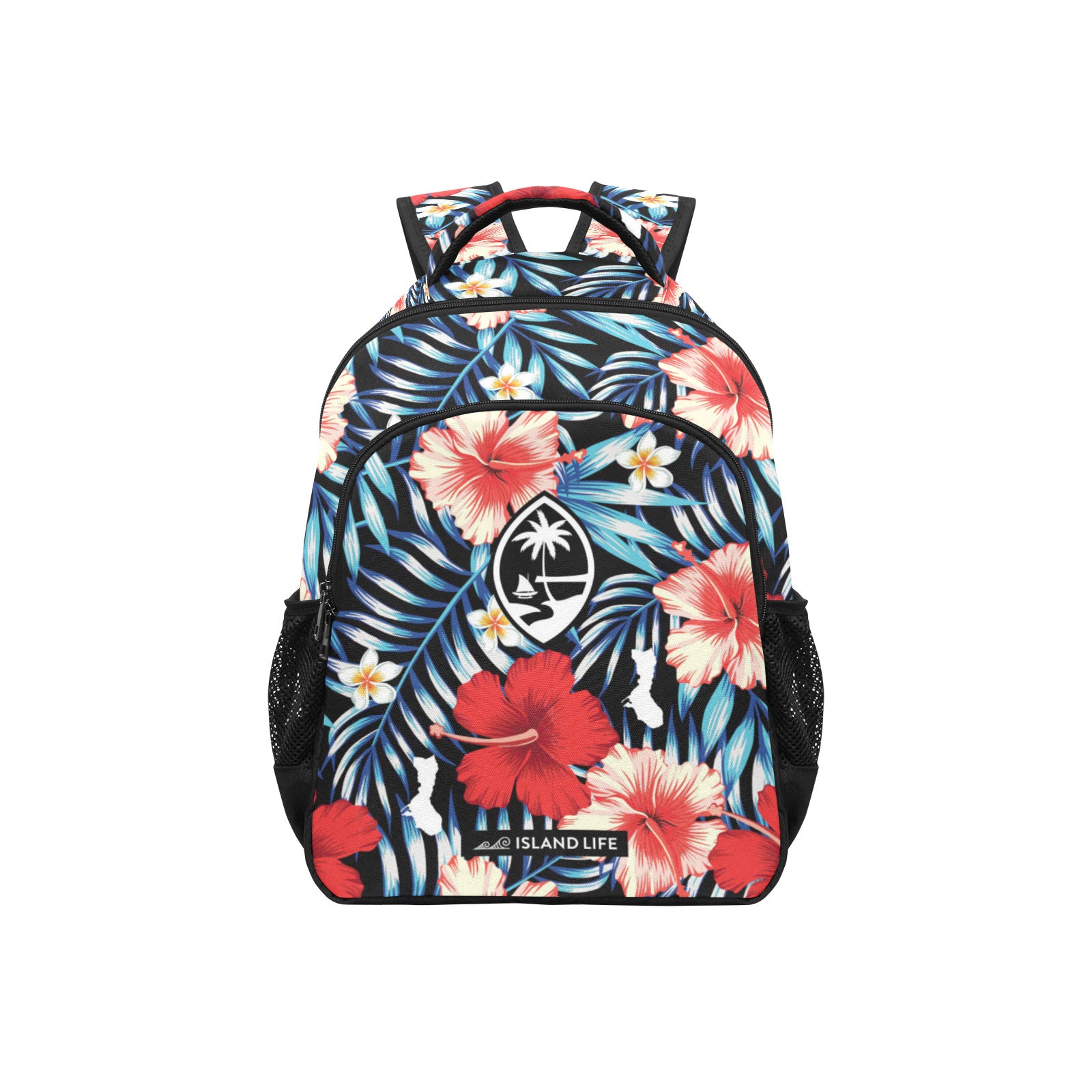 Guam Tropical Floral Multifunctional Backpack