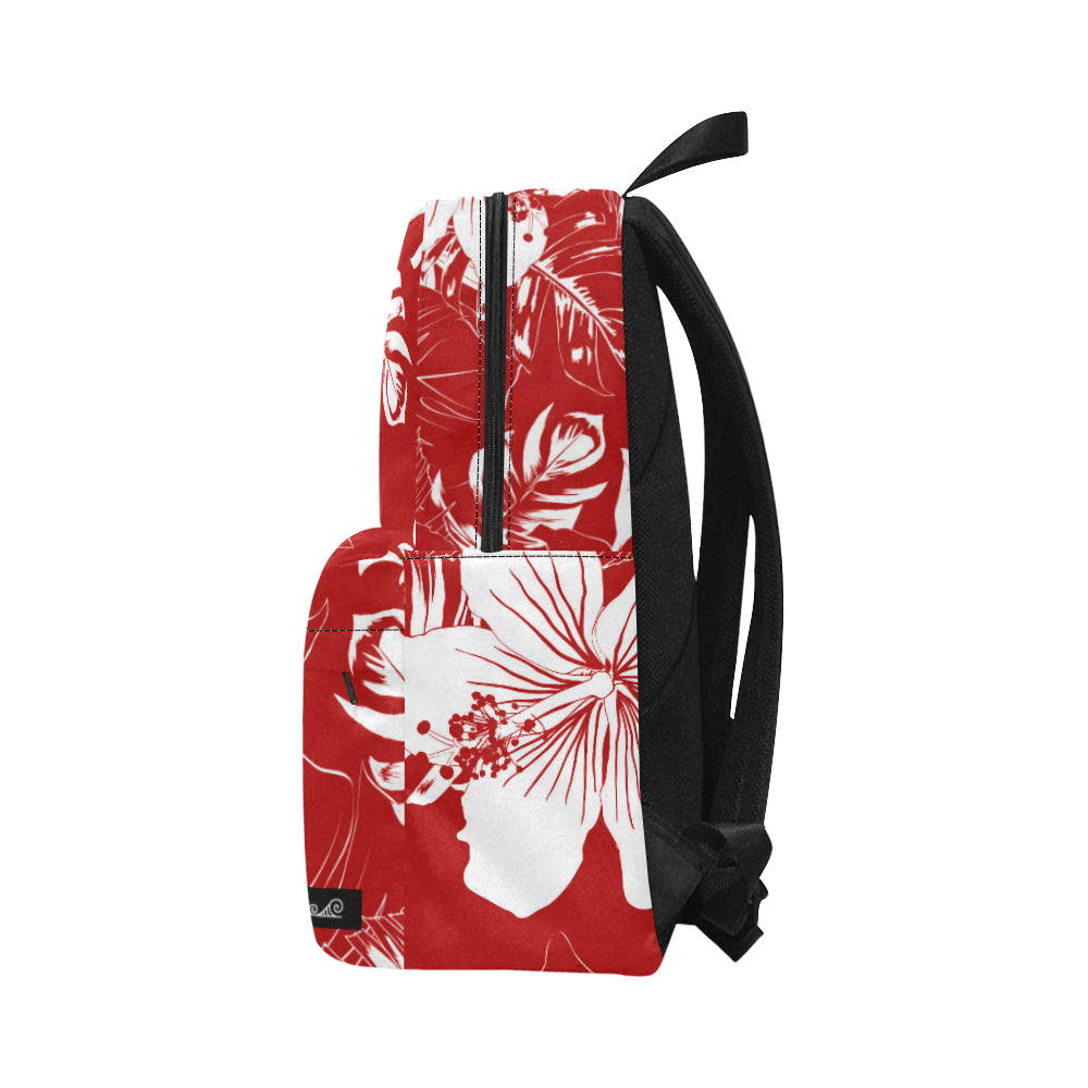 Guam Red Floral Unisex Classic Backpack