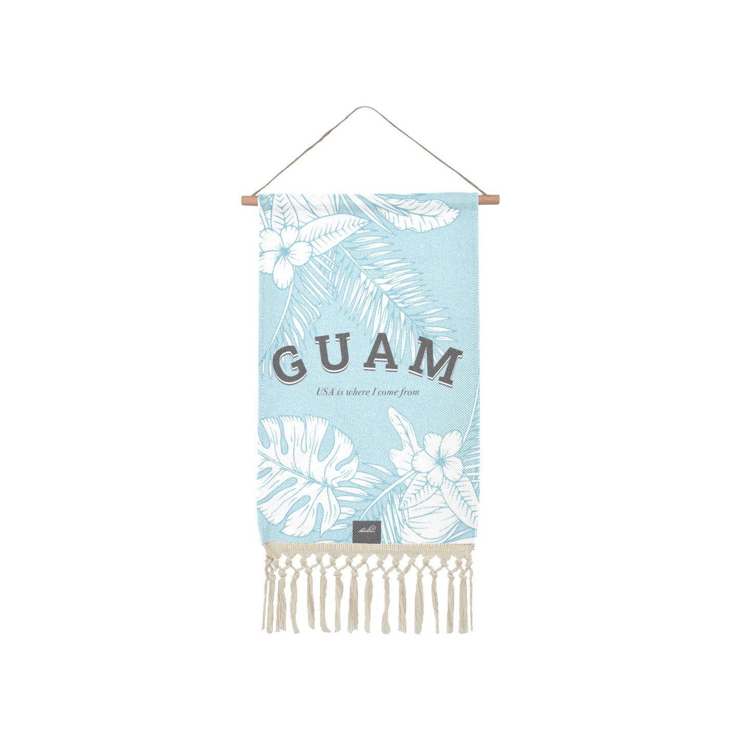 Guam USA Linen Hanging Poster