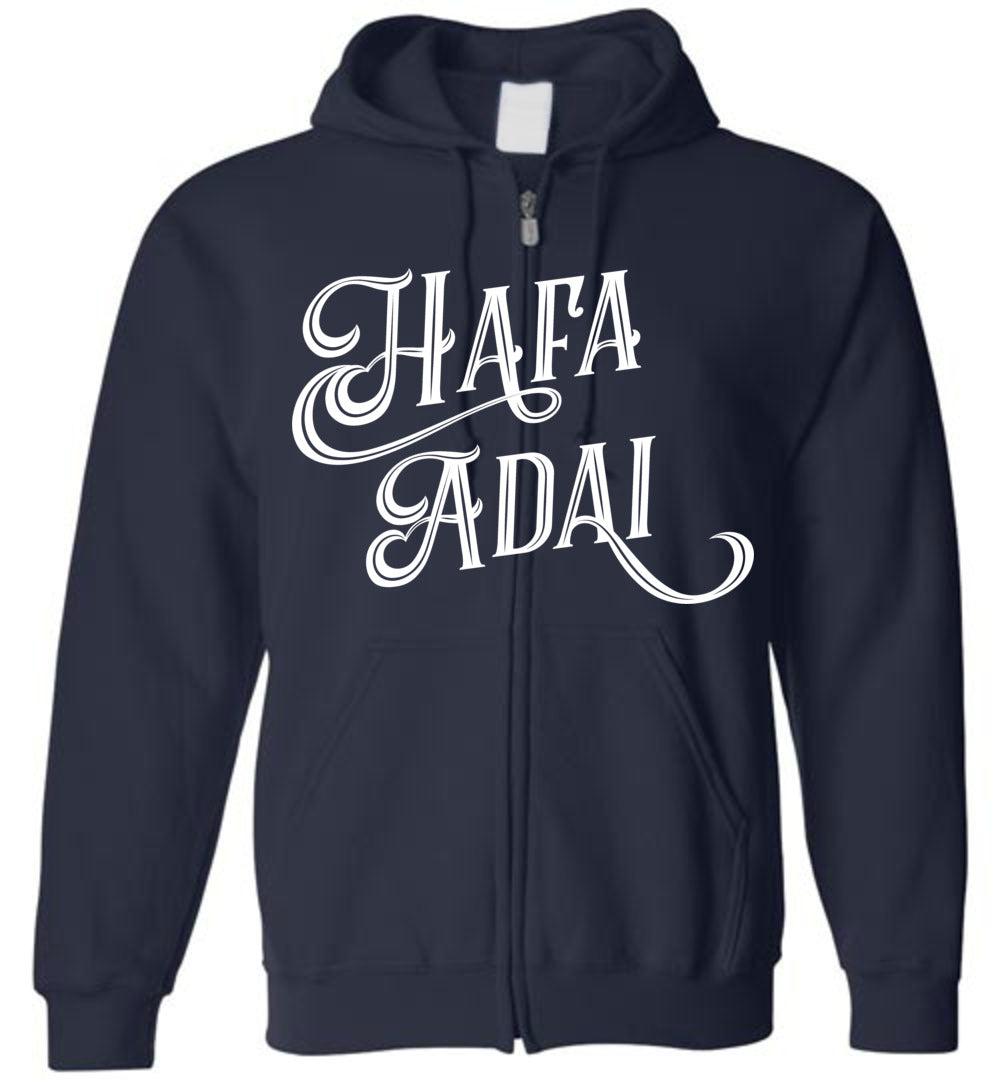 Hafa Adai Guam Saipan CNMI Hoodie Zip Jacket