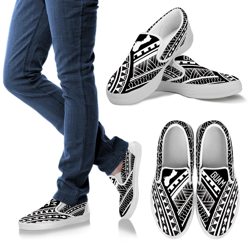 Guam Tribal Design Slip On Shoe