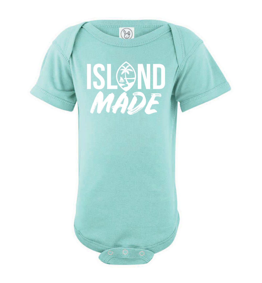 Island Made Guam Seal Baby Bodysuit