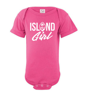 Island Girl Guam Seal Baby Bodysuit