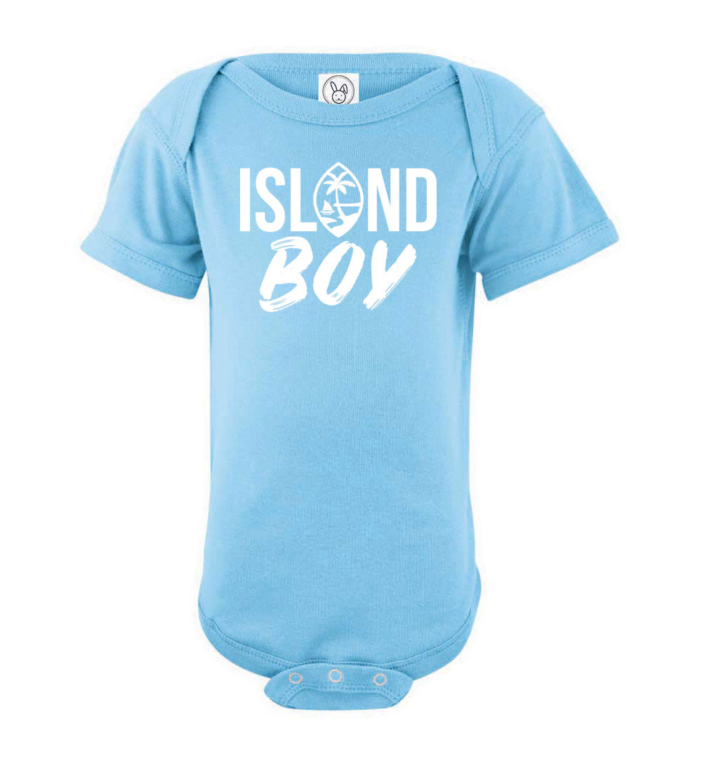 Island Boy Guam Seal Baby Bodysuit