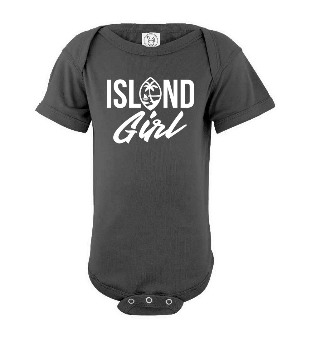 Island Girl Guam Seal Baby Bodysuit