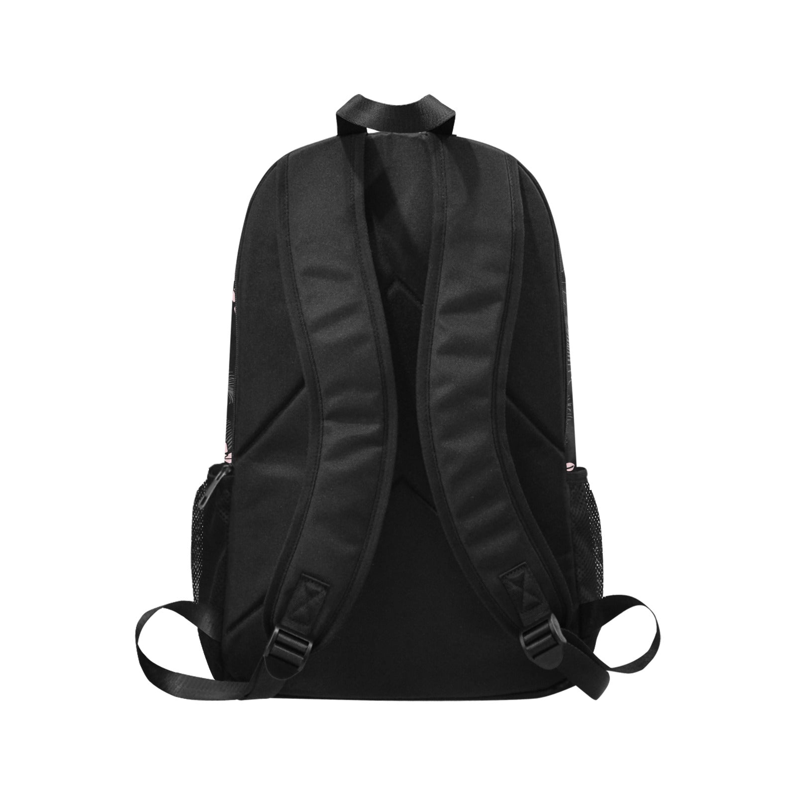 Guam Banana Coconut Laptop Side Pockets Black Backpack